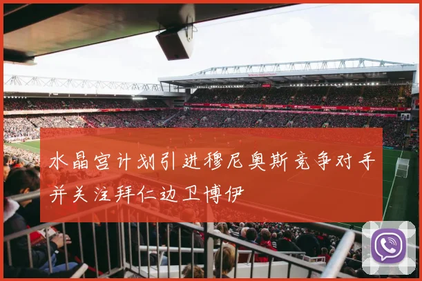 水晶宫计划引进穆尼奥斯竞争对手并关注拜仁边卫博伊